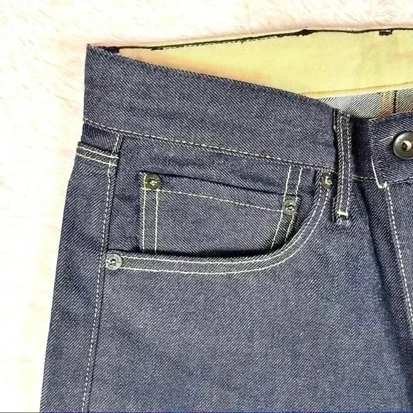 NWT Rag & Bone Fit 2 Raw Dark Wash Denim Slim Fit Full-Length Jeans Size 27/33 - Picture 5 of 14